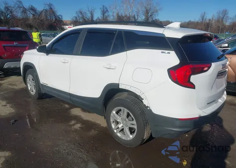 2021 GMC Terrain Awd Sle z USA, uszkodzony, nr VIN 3GKALTEV6ML380041